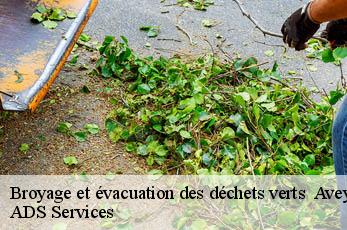 Broyage et évacuation des déchets verts  12 Aveyron  ADS Services