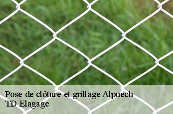 Pose de clôture et grillage  alpuech-12210 TD Elagage