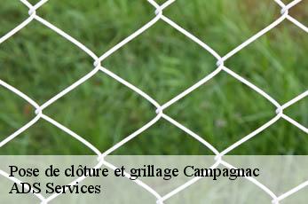 Pose de clôture et grillage  campagnac-12560 ADS Services