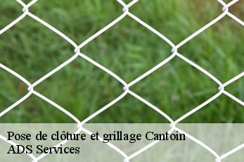 Pose de clôture et grillage  cantoin-12420 ADS Services