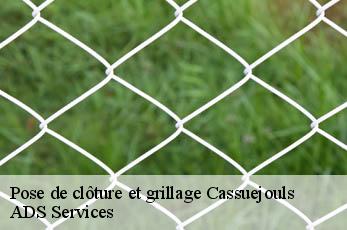 Pose de clôture et grillage  cassuejouls-12210 ADS Services