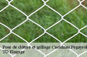 Pose de clôture et grillage  castelnau-pegayrols-12620 TD Elagage