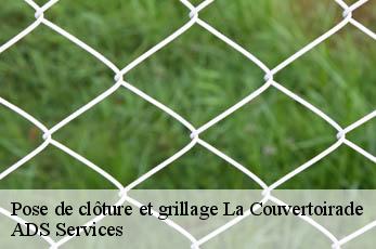 Pose de clôture et grillage la-couvertoirade-12230 ADS Services