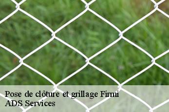 Pose de clôture et grillage  firmi-12300 ADS Services