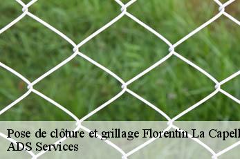 Pose de clôture et grillage  florentin-la-capelle-12140 ADS Services