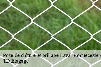 Pose de clôture et grillage  laval-roqueceziere-12380 TD Elagage
