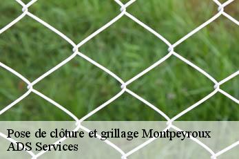 Pose de clôture et grillage  montpeyroux-12210 ADS Services