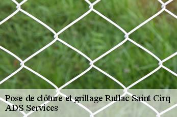 Pose de clôture et grillage rullac-saint-cirq-12120 ADS Services