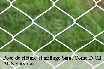Pose de clôture et grillage  saint-come-d-olt-12500 ADS Services