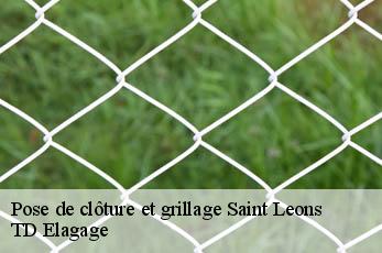 Pose de clôture et grillage  saint-leons-12780 TD Elagage