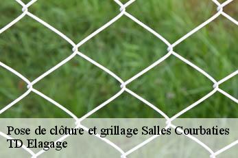 Pose de clôture et grillage  salles-courbaties-12260 TD Elagage