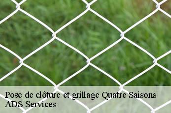 Pose de clôture et grillage  quatre-saisons-12850 ADS Services