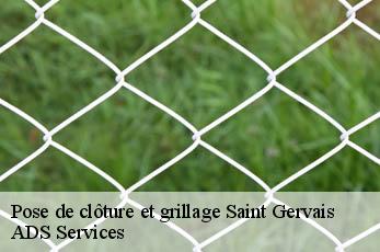 Pose de clôture et grillage  saint-gervais-12460 ADS Services