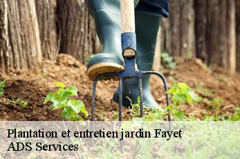 Plantation et entretien jardin  fayet-12360 ADS Services