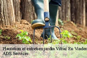 Plantation et entretien jardin  vitrac-en-viadene-12420 ADS Services