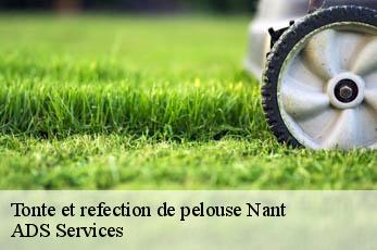 Tonte et refection de pelouse  nant-12230 ADS Services